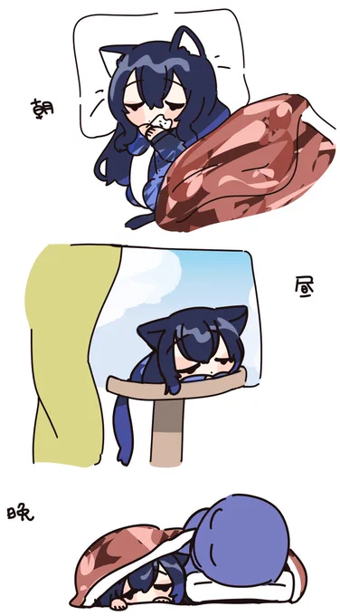 ※猫化 うるにゃんの一日 