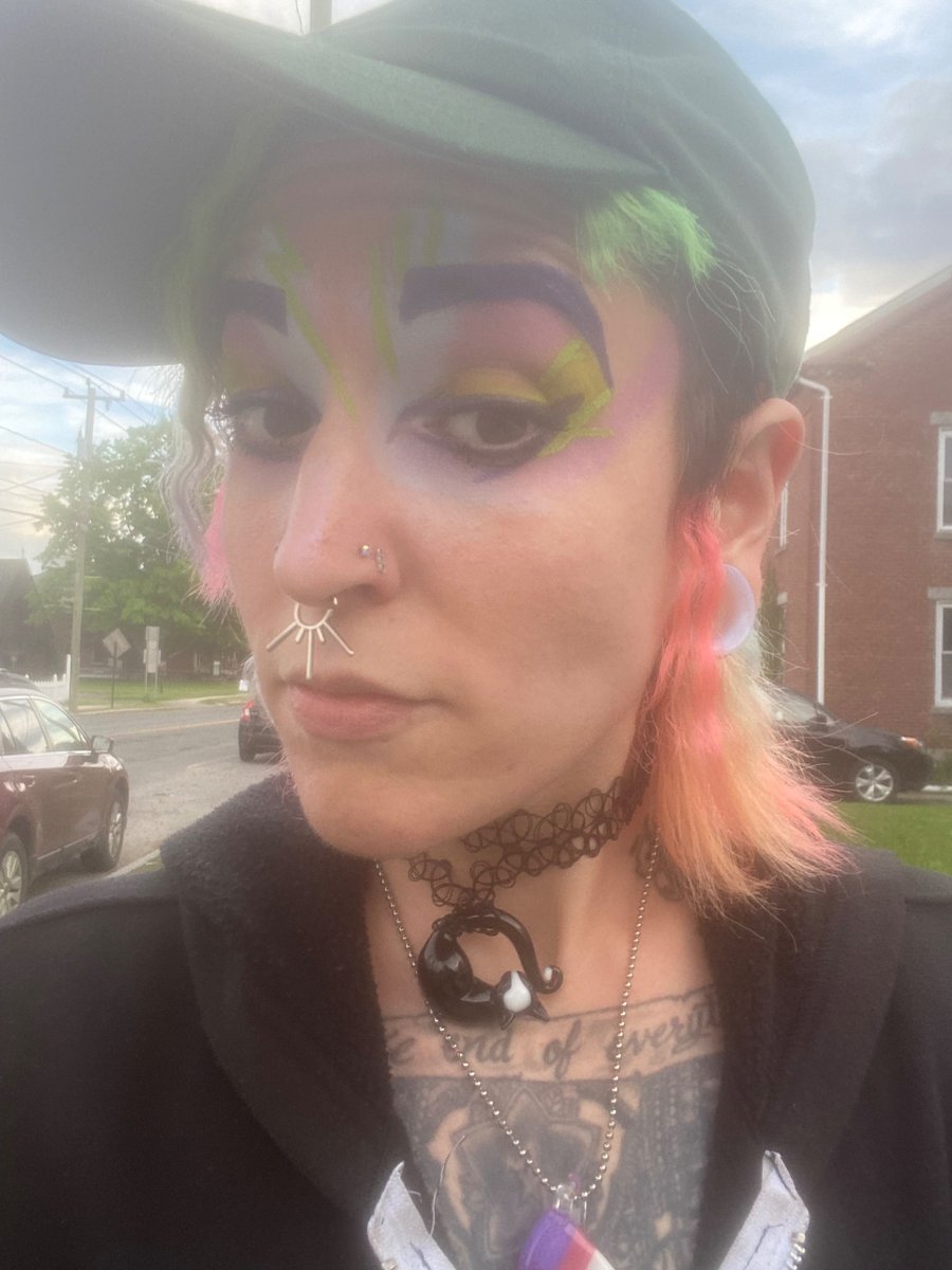 queer_nightmare's tweet photo. Went to a lesbian comedy show https://t.co/os0oEcJE59