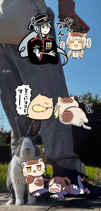 自分のスタンプがあればこんなふうに遊べる!楽しい! 