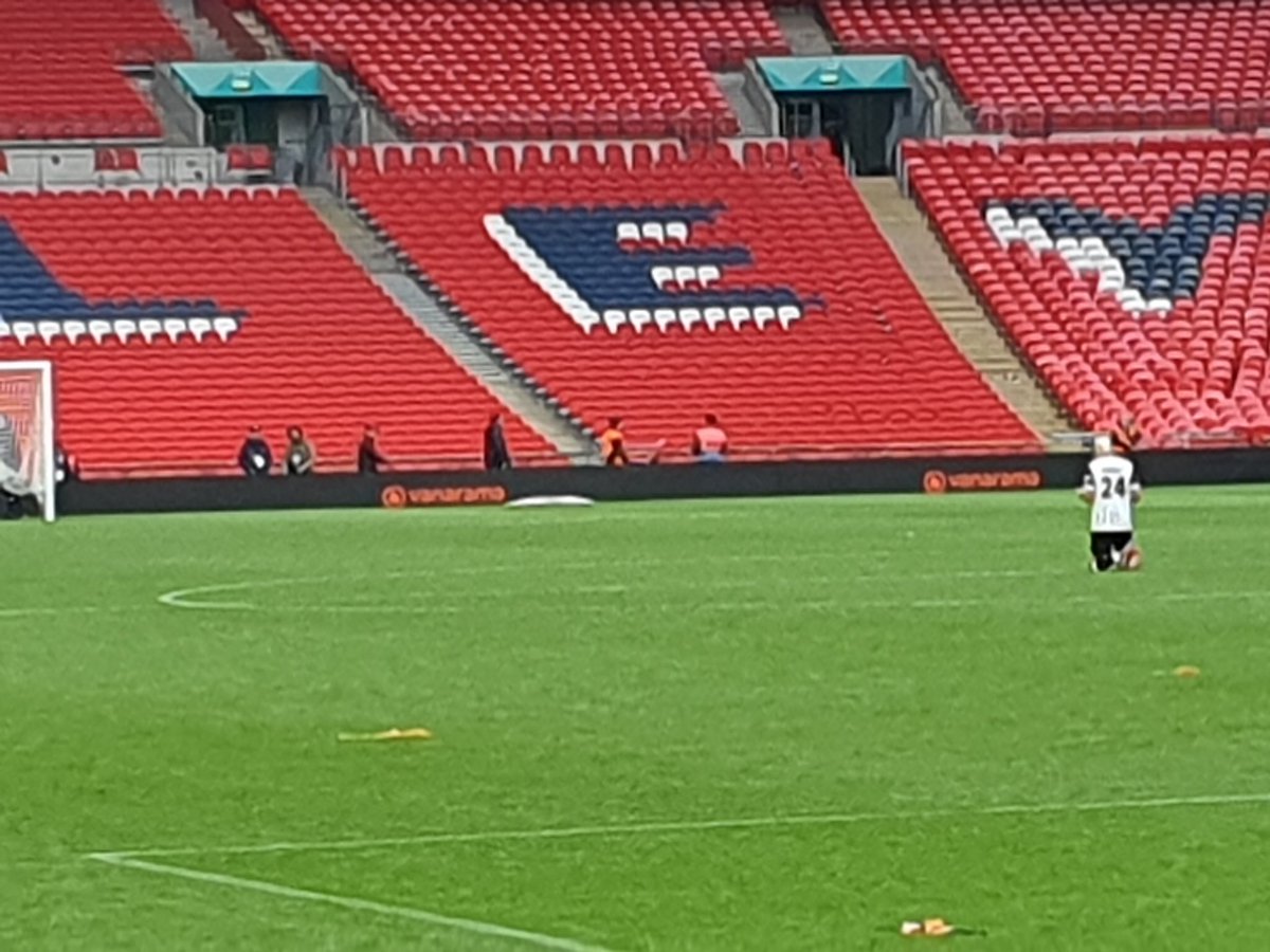 Wembley, one year ago...@JohnJBostock @Official_NCFC ..John, one of the greatest displays I've seen in a Notts shirt 👏👏