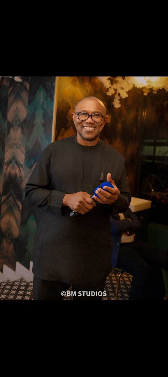 Choice of every reasonable  & progressive Nigerian worldwide. People want to stand & take pictures with him. People want to touch him for blessings. He is a phenomenon! Nigeria never had such personality since our politics history. Meet him & you will testify. #ThankYouPeterObi
