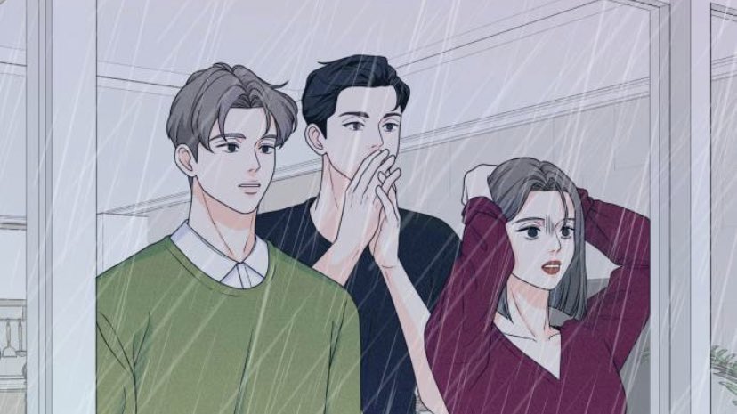 introvert manhwa core. The picture always sends me😭