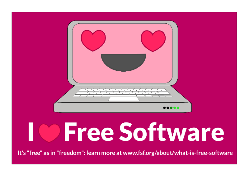 We love freedom 2, the freedom to redistribute copies so you can help others. Boost this post if you LOVE this freedom, and want others to know about it, too! Read about the four freedoms of #FreeSoftware: u.fsf.org/2cj