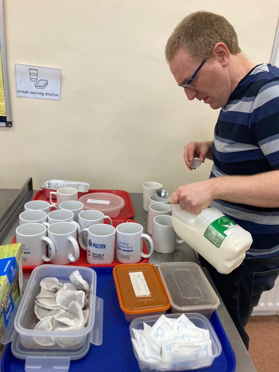 Cuppa anyone? ☕️💛

Alan and Michael, who access our Adult Day Services, have been making cups of tea for everyone at No.24!

Well done 👏🏻

#AutismAcceptance #Autistic