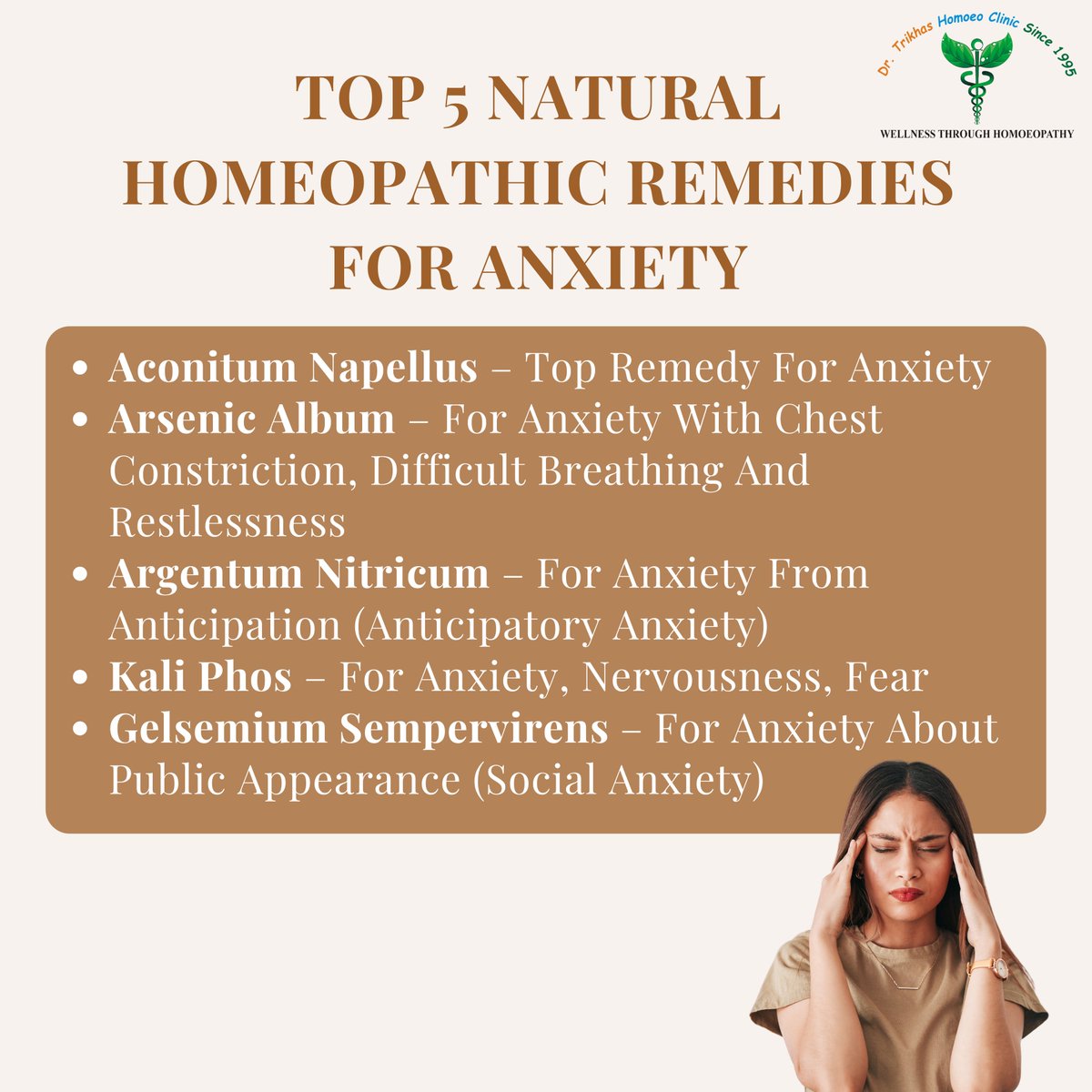 Top 5 Natural Homeopathic Remedies for Anxiety. . . . #anxiety #anxietyrelief #anxietysupport #anxietyawareness #homeopathicmedicine #homeopathicremedies #Homeopathy #homeopathic #homeopathyheals