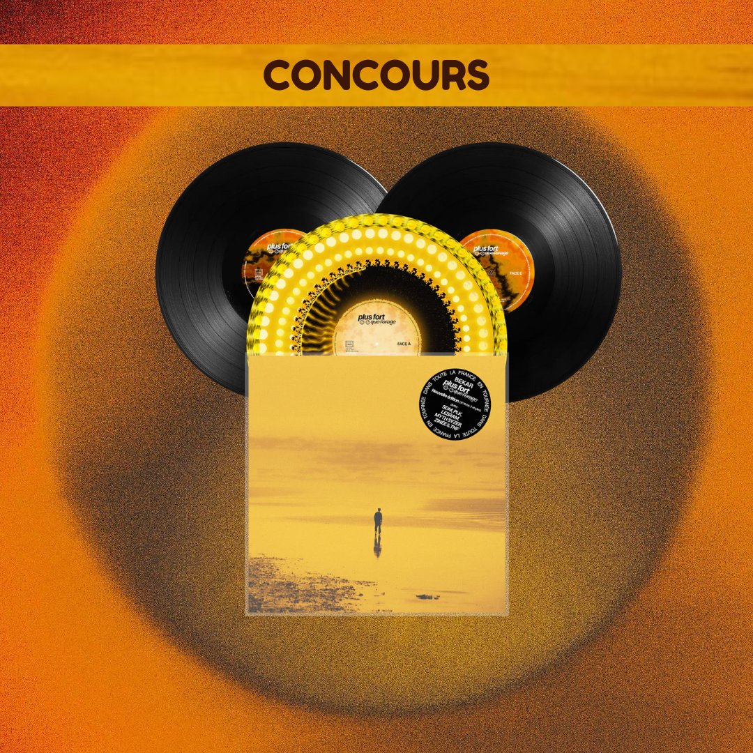 Bekarologue's tweet photo. 🎁CONCOURS🎁

Gagne le vinyle de Plus fort. de @BekarNFR 

Pour tenter ta chance :
- RT ce tweet + Follow @Its_bekarnfr
- Mentionne un pote 

Le TAS aura lieu le lundi 20 a 19H https://t.co/2rrxNr75lb