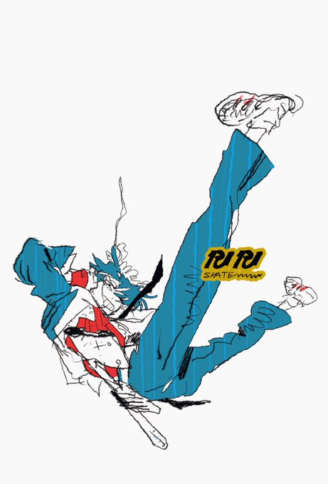 「blue pants」 illustration images(Latest｜RT&Fav:50)｜4pages