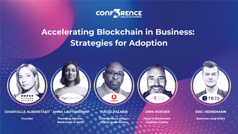 Accelerating Blockchain in Business: Strategies for Adoption Join us for a thought-provoking panel discussion at @conf3rence in Dortmund! Our Head of Web3 Infrastructure & Solutions, Dirk Röder, will be joined by industry leaders to explore: - Strategies for successful