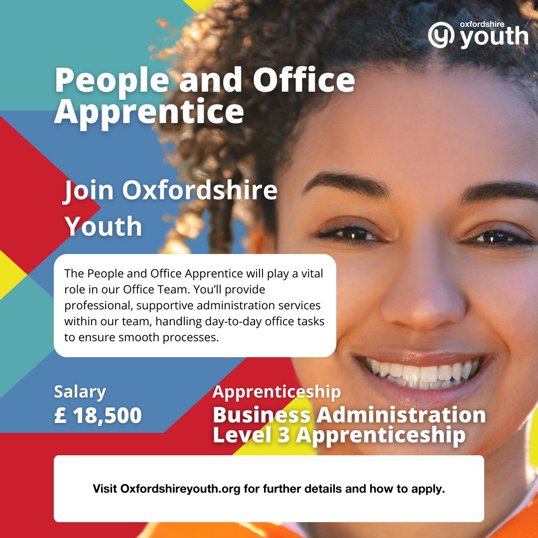 If you are looking to gain a Level 3 Business Administration Apprenticeship, apply to become our new People and Office Apprentice. This is a brilliant opportunity to join an inclusive and innovative team: ow.ly/ACLz50RAFX0