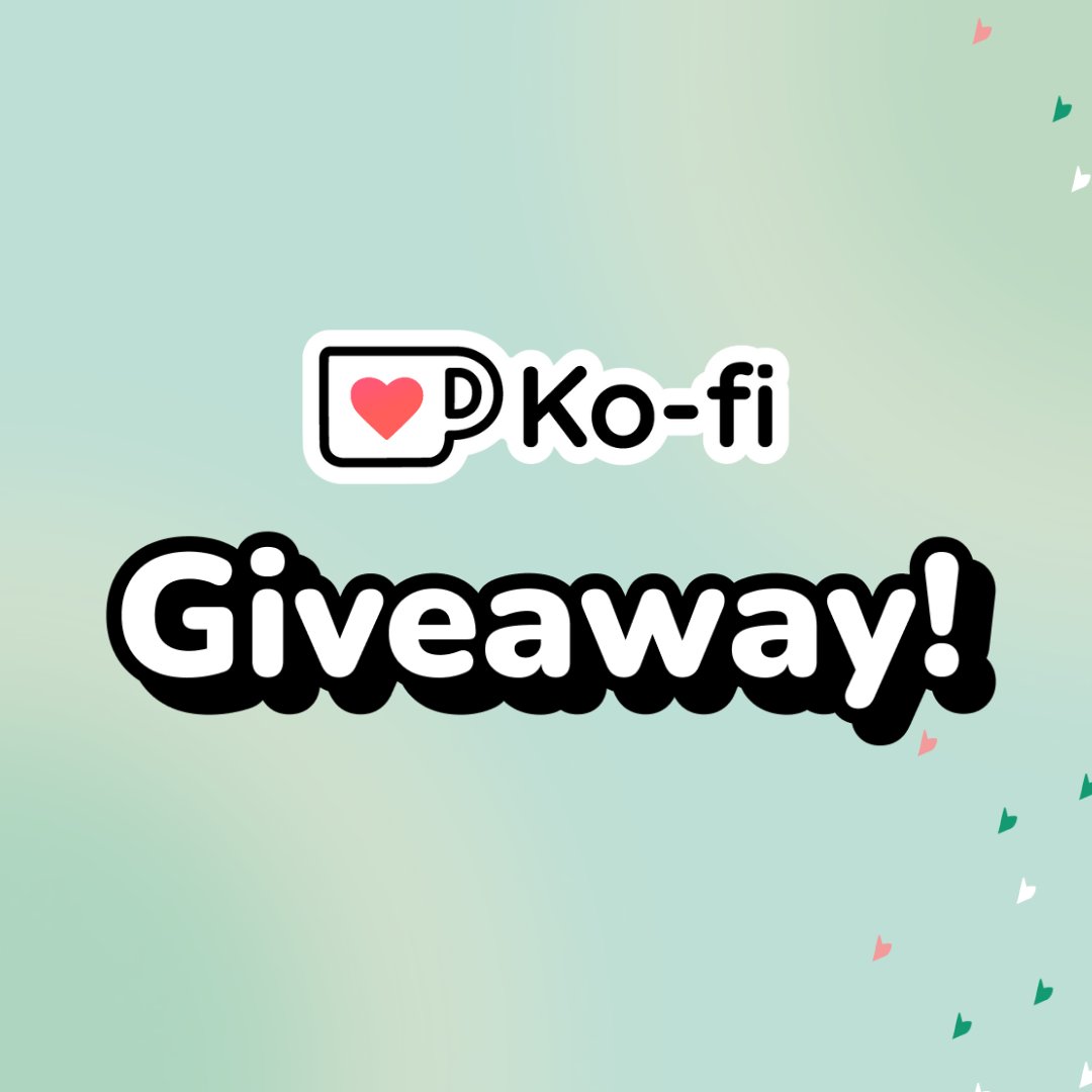 We're supporting 5 creators this week 🎉

To enter: 
👋🏼 Follow @kofi_button
❤️ Like this post 
🔄 RT this post
👇🏾 Comment with your Ko-fi link

5 winners will be chosen at random on Friday! #KofiGiveaway #Kofi