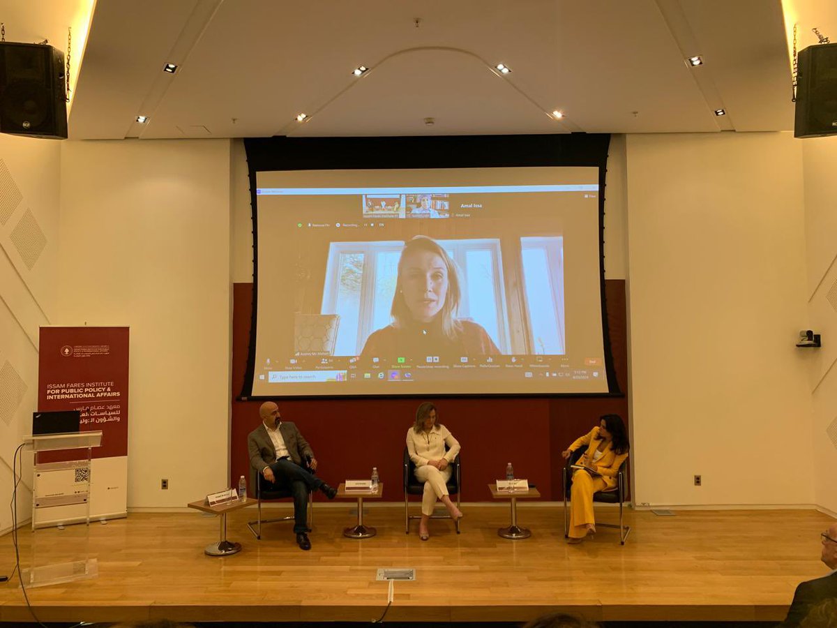 On Tuesday, April 23, 2024, the Women, Peace, and Security Regional Hub at IFI hosted a presentation and panel discussion on “Geopsychiatry in Policy Making: Implications for War and Peace.” 🔗Read the event's summary and watch the recording here: eventsatifi.com/previous-event…