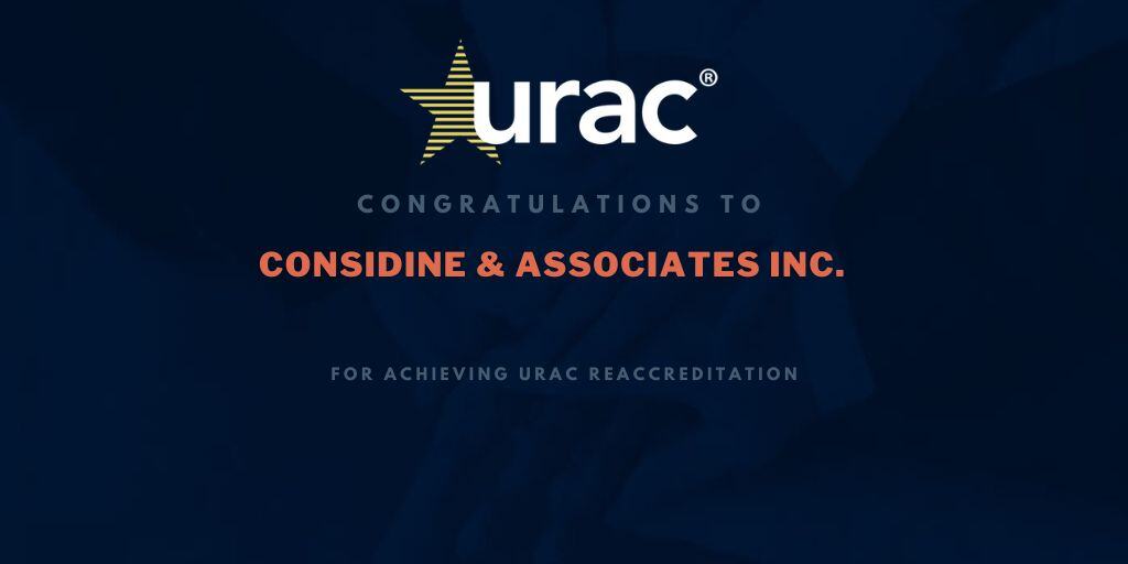 Congratulations to Considine & Associates Inc., for #URAC accreditation for Independent Review Organization: Internal Review. Learn more about URAC's administrative management accreditation programs at hubs.la/Q02wn87t0 #congratulations #healthcare #healthmanagement