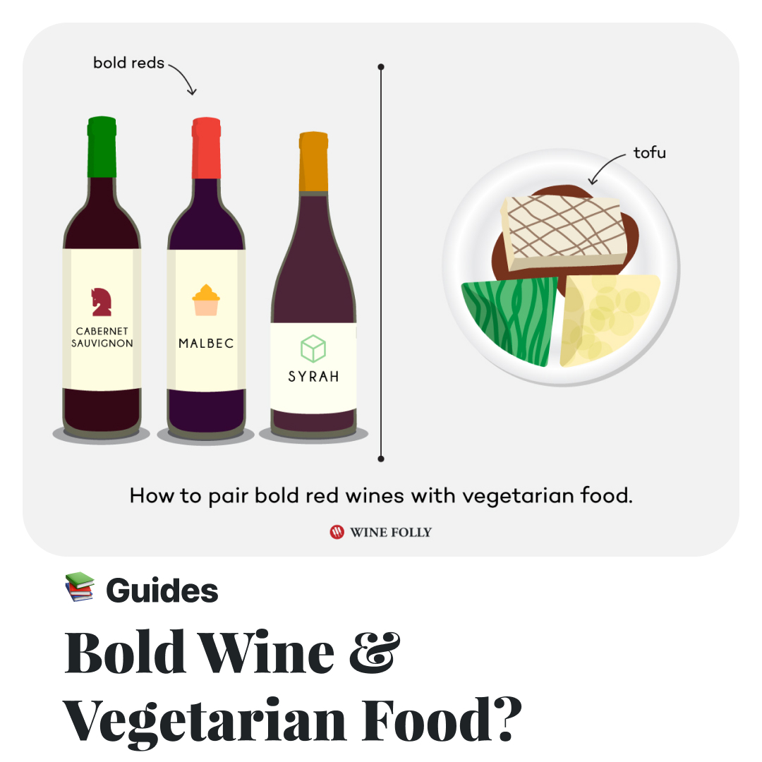 It’s easier than you think to pair vegan or vegetarian foods with bold red wines like Syrah, Cabernet Sauvignon, and Nebbiolo. Comment with your favorite bold wine and veggie-forward food pairing 💬 Find out more → loom.ly/UrQQiv4 #wine #winepairing