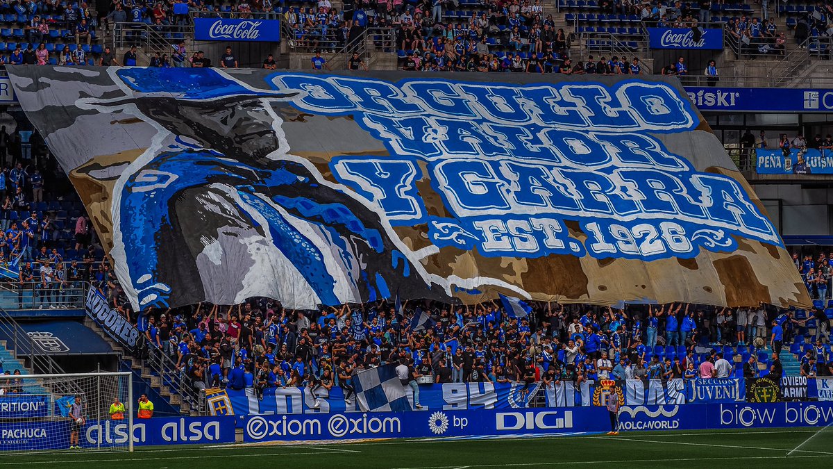 Symmachiarii94's tweet photo. Real Oviedo - Zaragoza 
@juanjocastro https://t.co/RJk9VIT29Q