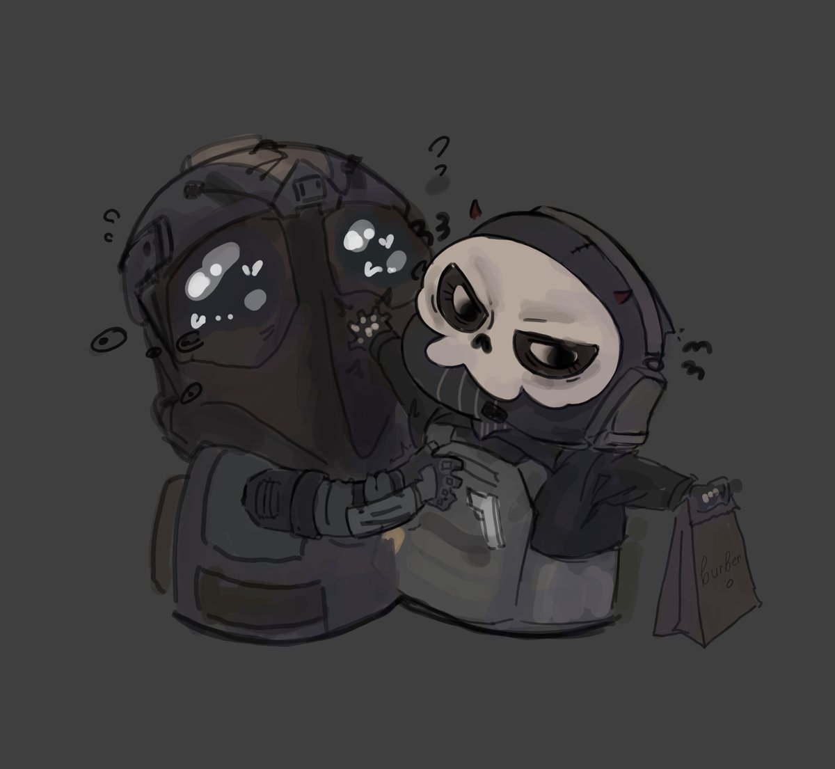 TOi4TO's tweet photo. #fanart #call_of_duty #cod #Konig #Ghost #sketch   

stole the colonel's burber and stands happy :(( https://t.co/t8aVMzrgyR