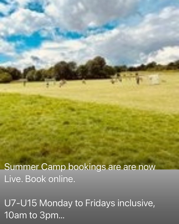 Half Term Football Camp Monday Monday #Pitchero
camdentownyouthfc.com/news/half-term…