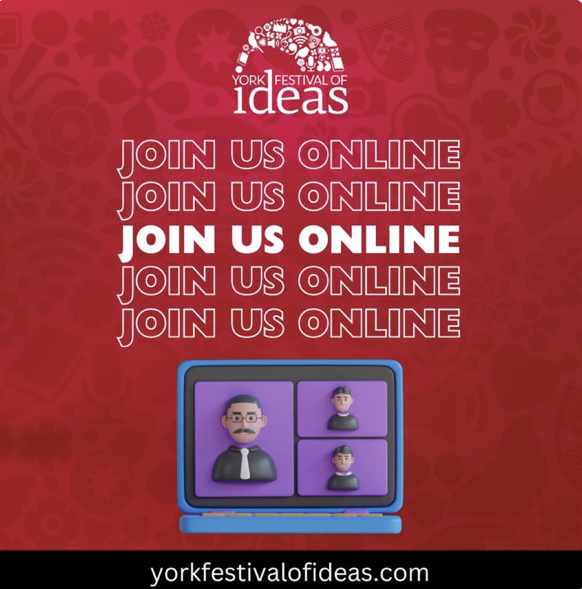 Did you know that @YorkFestofIdeas as well as holding dozens of events in-person, also host an array of #FREE #ONLINE talks? With talks from arts to Africa, memory to maps - find out more and join them on Zoom 🧠 💡 💻 1st to 14th June 2024 👇🏻 ow.ly/CpRq50RBesO