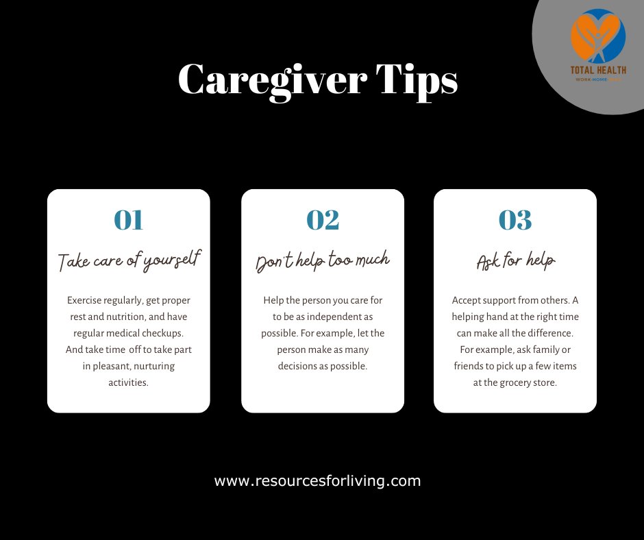 Many people care for someone who has a disability or illness. Caregiving can be rewarding. However, caregiving can also be stressful. Here are 3 tips from Resources for Living to help you be a successful caregiver. 
#TotalHealthUPS
#WorkHomePlayUPS