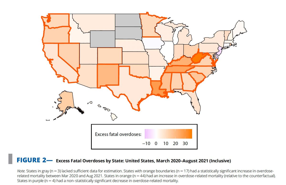 Amid the COVID-19 crisis, overdose deaths from synthetic opioids and psychostimulants surged in the Southern and Western United States. Allocating resources to vulnerable communities to prevent further fatalities is vital. buff.ly/3wFBPAa