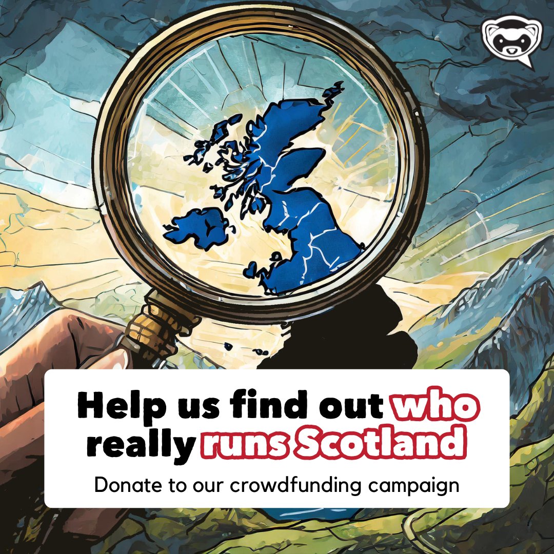 Our ‘Who Runs Scotland’ series made waves in 2021, prompting debates and sparking change. Now, we're gearing up for round two. Help us continue our investigative work by supporting our crowdfunding campaign: bit.ly/4bv3LWy