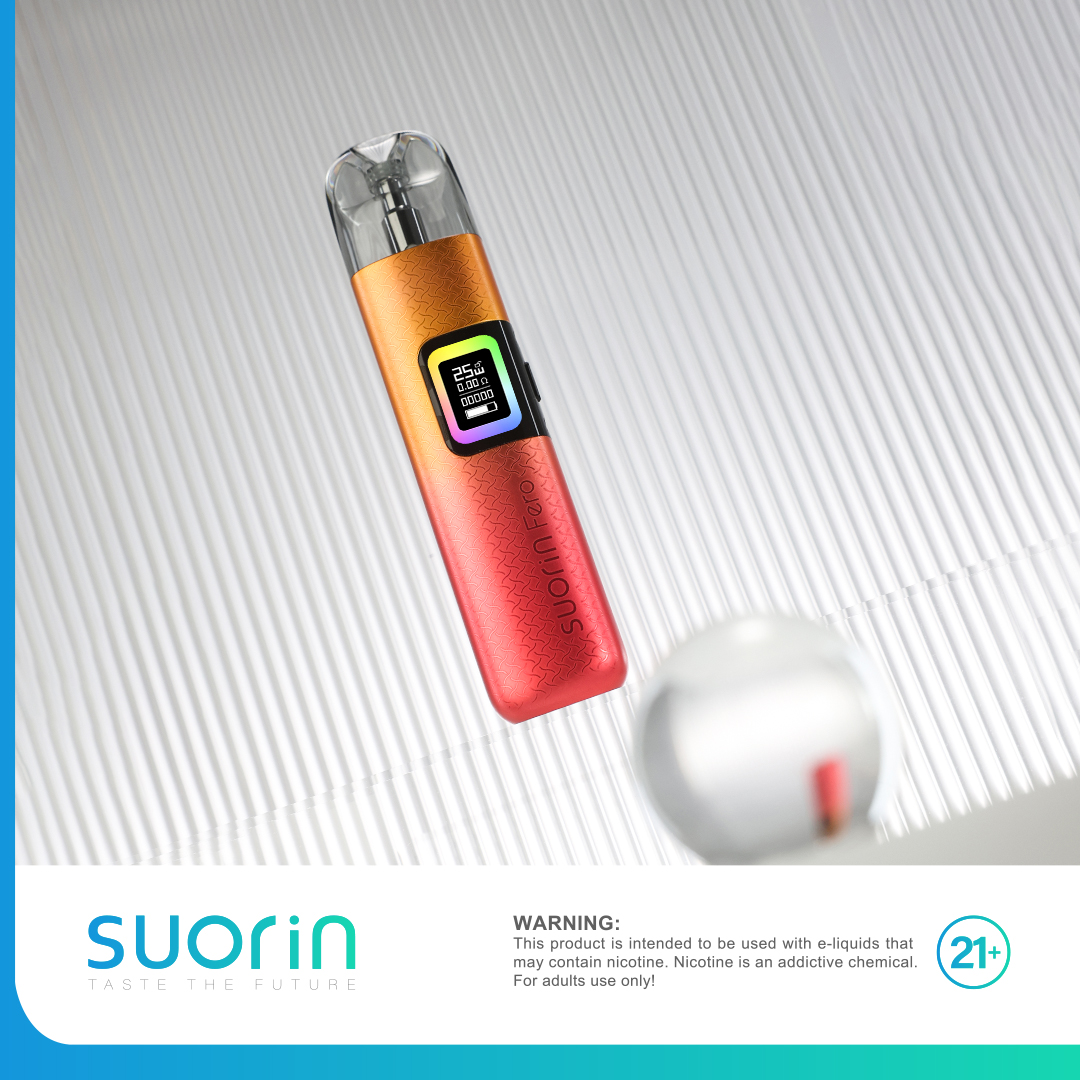 Tequila Orange-with gradations of color resembling a sunrise.🥃🍻☀️

Warnings: This product is only for adults.

#suorin #suorinfero #suorinvape #suorinfamsday #vapeit #podit