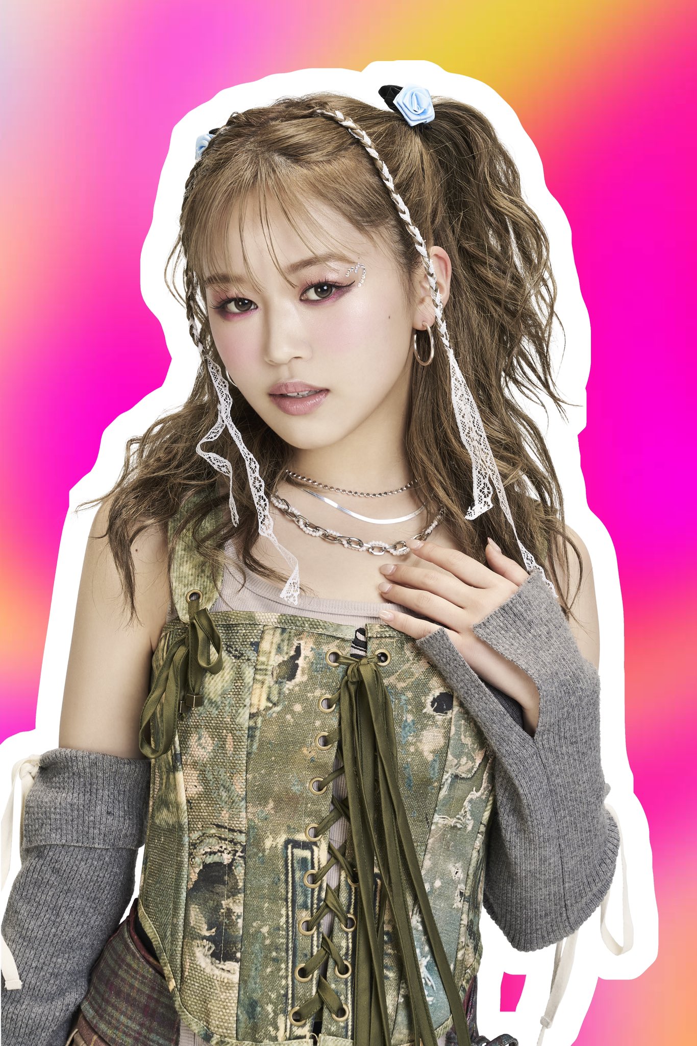 EXILE TRIBE - Girls2 iscream DNA YUNA ポラロイドチェキ EXILE TRIBE - Girls2 iscream DNA YUNA ポラロイドチェキ の