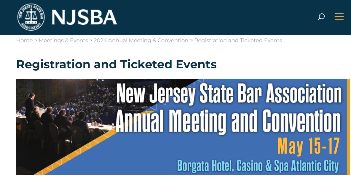 Are you headed to Atlantic City, May 15 for the @NJStateBar Annual Meeting and Convention? Proud to represent @FoxRothschild along with my colleagues! The conference may be located at the @BorgataAC but savvy clients don't leave their #GDPRcompliance to chance 😉 Please join