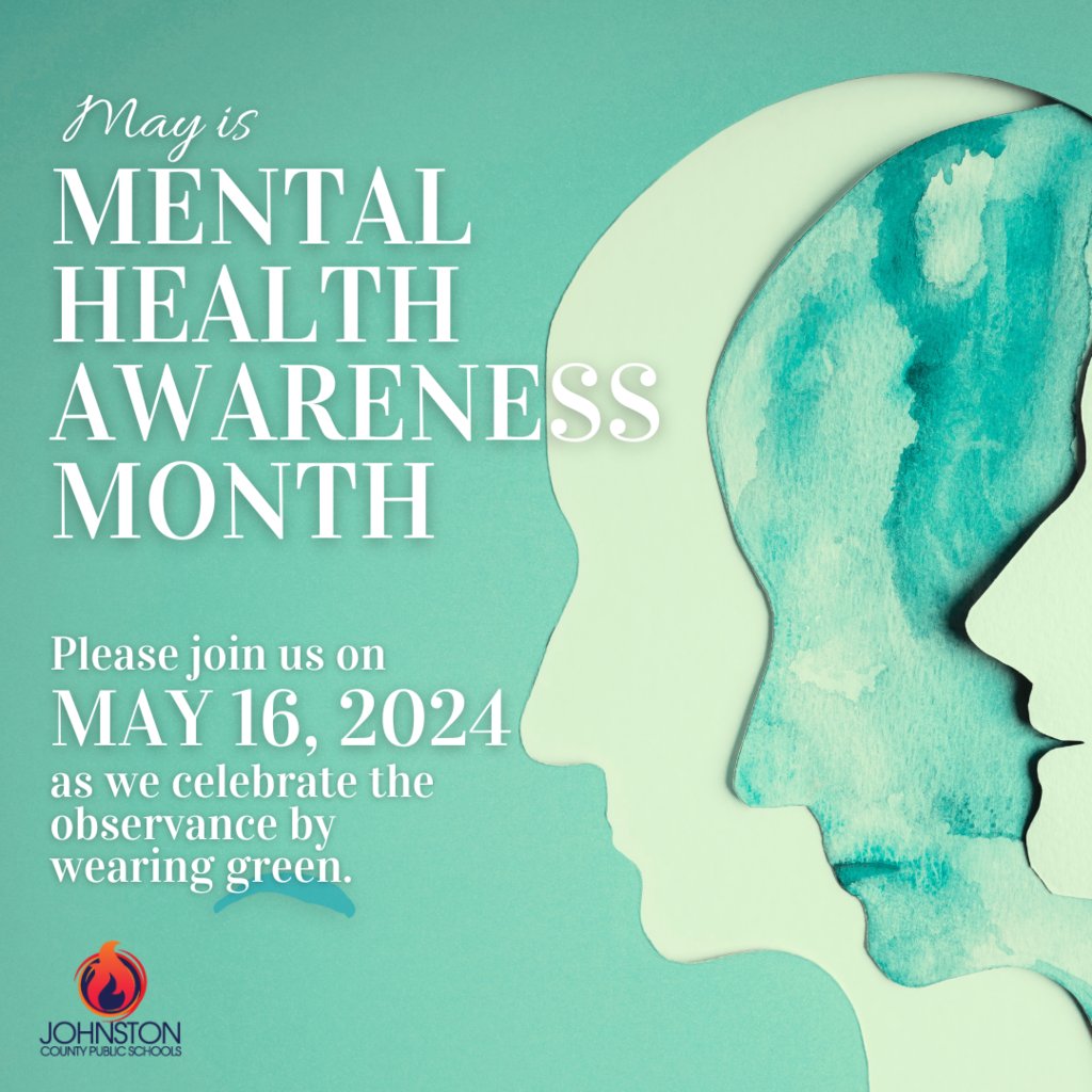 May is Mental Health Awareness Month!

Mental health includes our emotional, psychological, and social well-being, and is important at every stage of life, from childhood and adolescence through adulthood. 

#TakeAMentalHealthMoment
#MentalHealthMonth