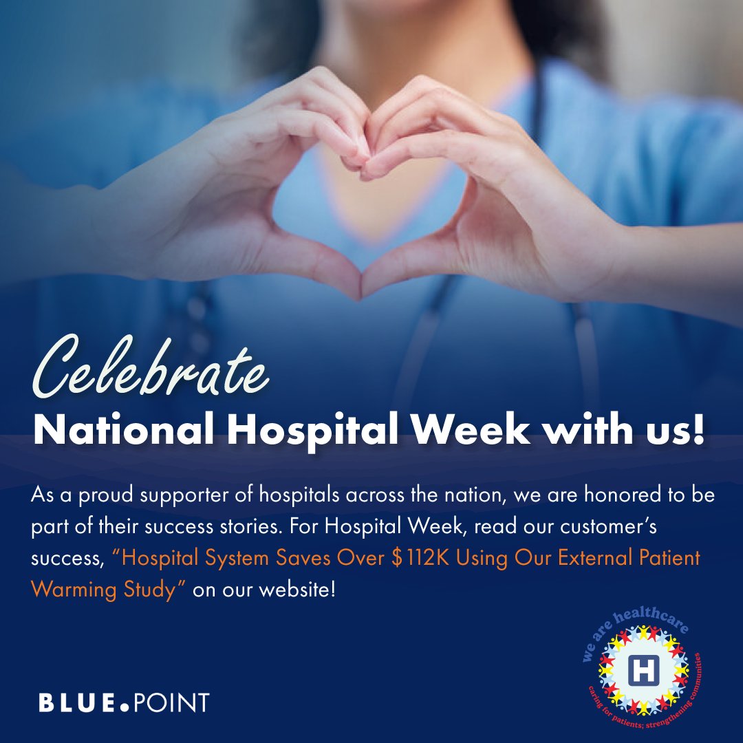 It’s #NationalHospitalWeek! Hospitals and health care workers have stood strong for their communities, and they have a vital role in our society to keep communities healthy. Join us in celebrating Nation Hospital Week to thank them. @ahahospitals #WeAreHealthCare