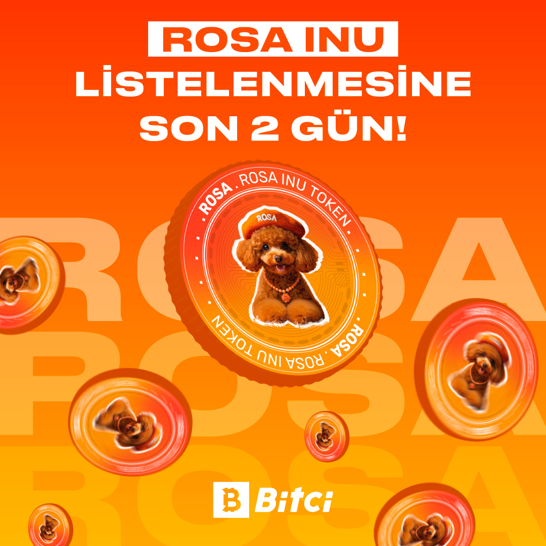 🐶$Rosa Inu listelemesine son 48 saat🚨
ROSA listelenmesi için son 48 saat kalmasına özel aşağıdaki görevleri yerine getir, 48 adet Bitci Çark kazanan 10 kişiden biri ol 🤩
Şartlar:
Bu gönderiyi beğen 👍🏻
Bu gönderiyi repost et🔁
Bu gönderiye 2 arkadaşını etiketle#️⃣

Not: Bu