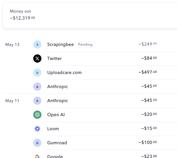 I pay for 66 products ➤ to run my 24 projects.

Do you know a better alternative? Ideally, bootstrapped.
Let me know, and I may switch.

Hosting and Cloud Services
1. Digital Ocean for hosting.
2. AWS for hosting, storage, and CDN.
3. Hetzner for bare metal.
4. Heroku for db