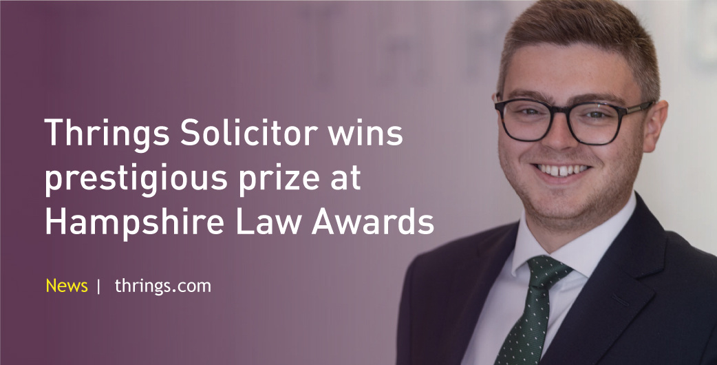 Thrings Solicitor Sam Longmore has been named Junior Lawyer of the Year at this year’s Hampshire Law Society Awards. Read more: hubs.li/Q02wWlZZ0