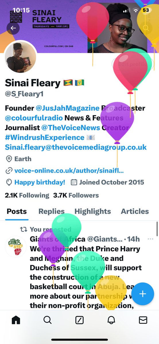 🎉I’m not at work today, taking the day to celebrate my special birthday! 🎉 Feeling amazing and so grateful for all the blessings in my life. 🥰🙏🏾❤️ Give thanks for guiding and protecting me Jah Jah! PS: I will reply to all work-related stuff when I’m back. 😜