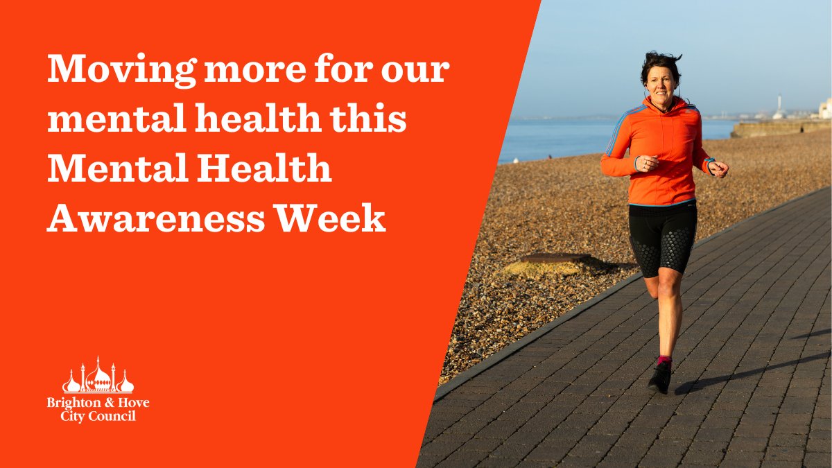 It's #MentalHealthAwarenessWeek! This year’s theme is movement. Physical activity improves mood, self-esteem and sleep and reduces stress, depression and anxiety levels 🏃‍♀️ There are a number of events locally so why not get involved 👉 ow.ly/ohnY50REbni
