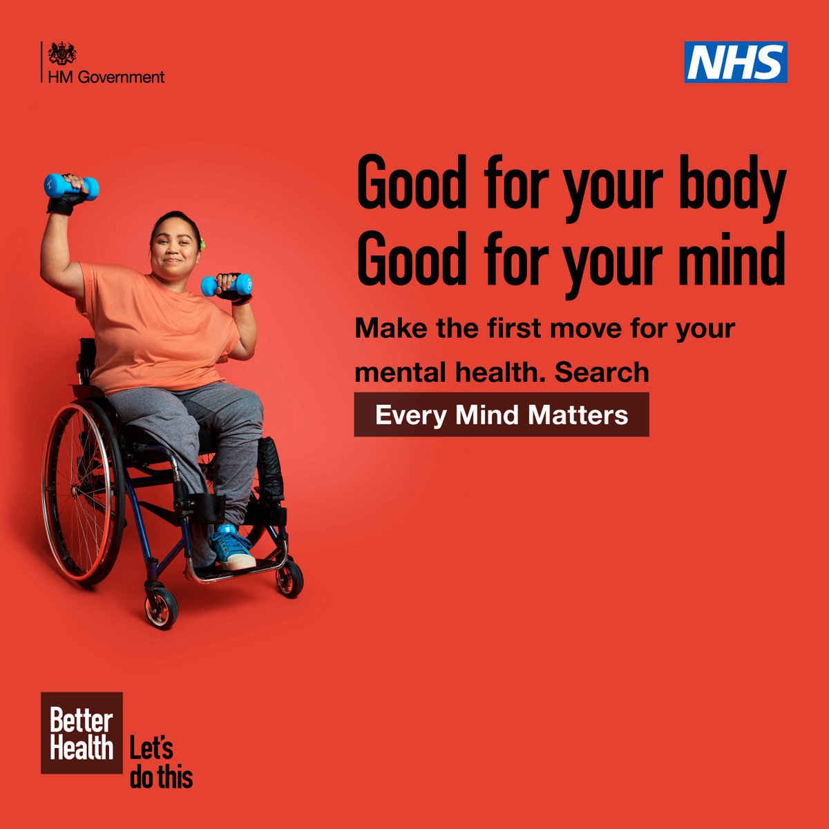 This #MentalHealthAwarenessWeek, move more and feel better. Getting active doesn't have to be a hassle. Doing little things every day to be more active can really lift your mood and put a smile on your face! 👉 nhs.uk/every-mind-mat…