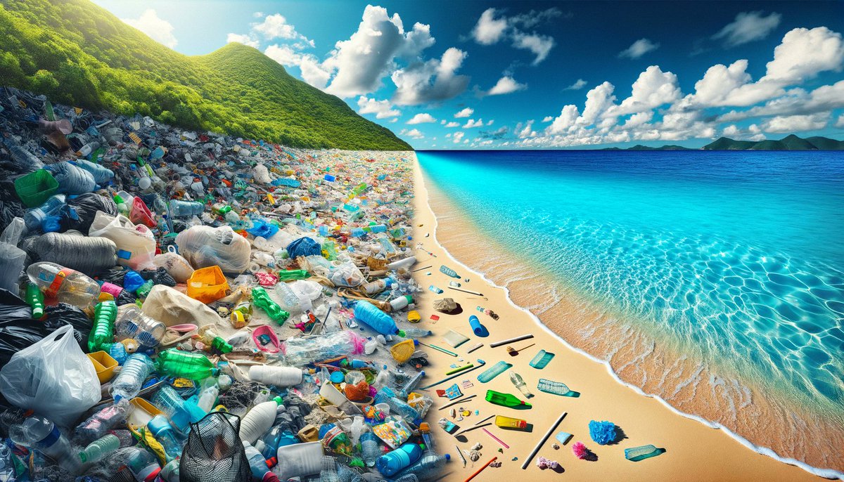 Every year, millions of tons of plastic enter our oceans. It's time to cut the waste! 🌊🚯
#PlasticFree #SaveOurPlanet #OceanConservation #PlasticPollution