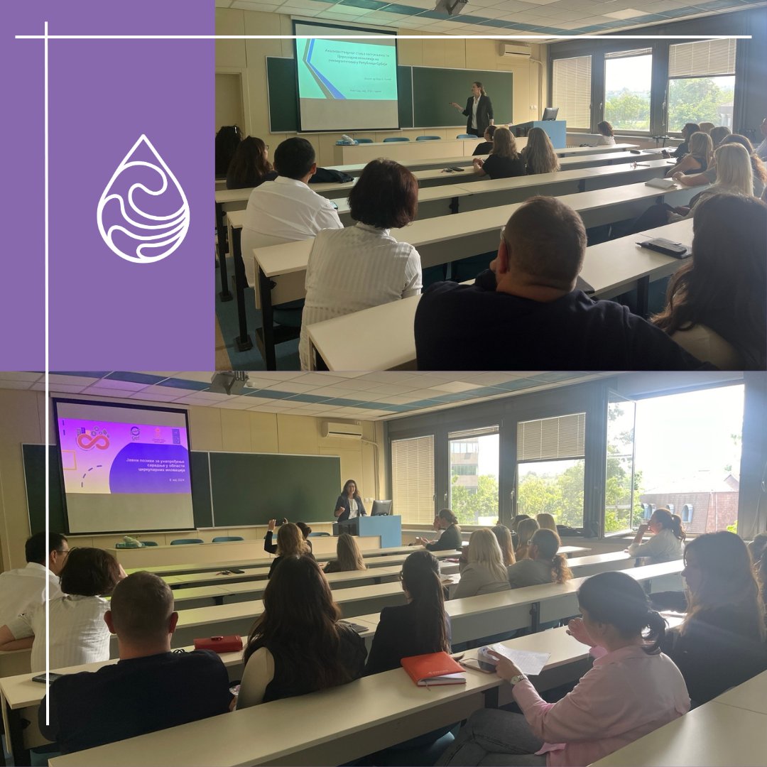 ✨On May 8th 2024 (@pmf_ns ) hosted the (@MinistarstvoZZS ) and our colleagues from University of Belgrade. During this info day we had the chance to get familiar with the first results of circular economy at the Universities in the RS.
Read more: facebook.com/swt.project