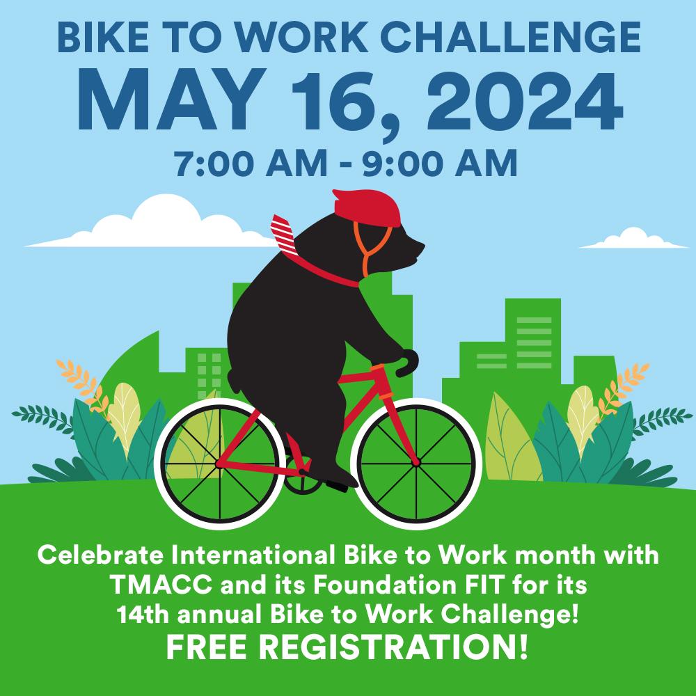It's bike to work week (and month)! Join @ChesCoCommuter for their annual Bike to Work ride this Thursday, 5/16, with a five mile ride on the Chester Valley Trail followed by breakfast and an awards ceremony at Cedar Hollow Park. Learn more & sign up: tmacc.org/2024/04/15/bik…