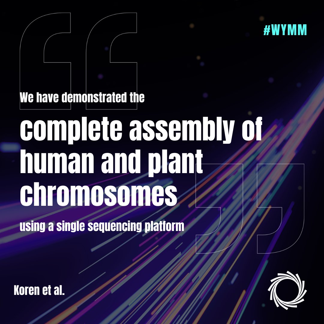 Previously ‘telomere-to-telomere' genome assembly required multiple technologies. Not anymore. Read how Koren & team have completed a gapless assembly of human & plant chromosomes using only #nanopore technology: bit.ly/3QJw7UW