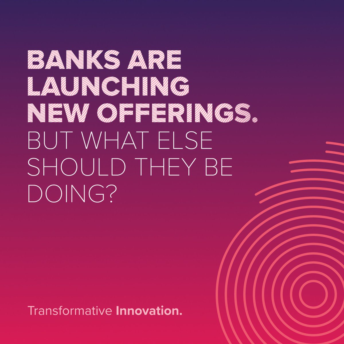 Banks are striving to understand their customers' financial mindsets, developing offerings that are real & relevant. Innovation in customer solutions is one part of the equation, but the real challenge lies in bringing these solutions to market. #SutherlandBFS #FinancialServices