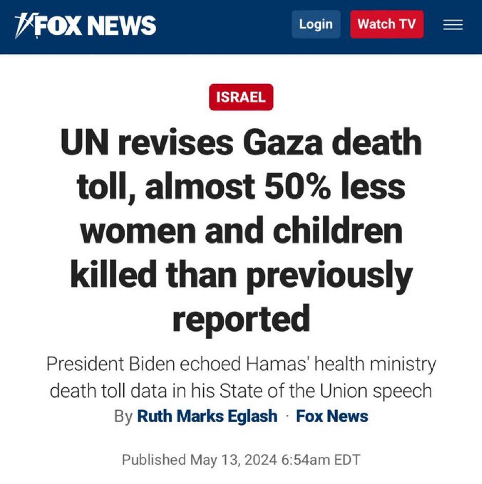Now that the @UN have halved the number of women and children killed, can we all acknowledge what we’ve known all along… that the United Nations were complicit in every single aspect of the false narrative and propaganda spewed by Hamas, Islamists, the woke, the Marxist…