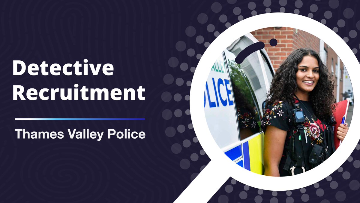ThamesVP's tweet photo. 🔎 If you’ve always been intrigued by the role of Detectives and are fascinated by the investigative side of policing, we've got exciting news. 

This spring, apply to our new Detective Constable Entry Programme, open to all qualifications. Apply today:  https://t.co/l91JWVW42A https://t.co/gnoZOL9s07