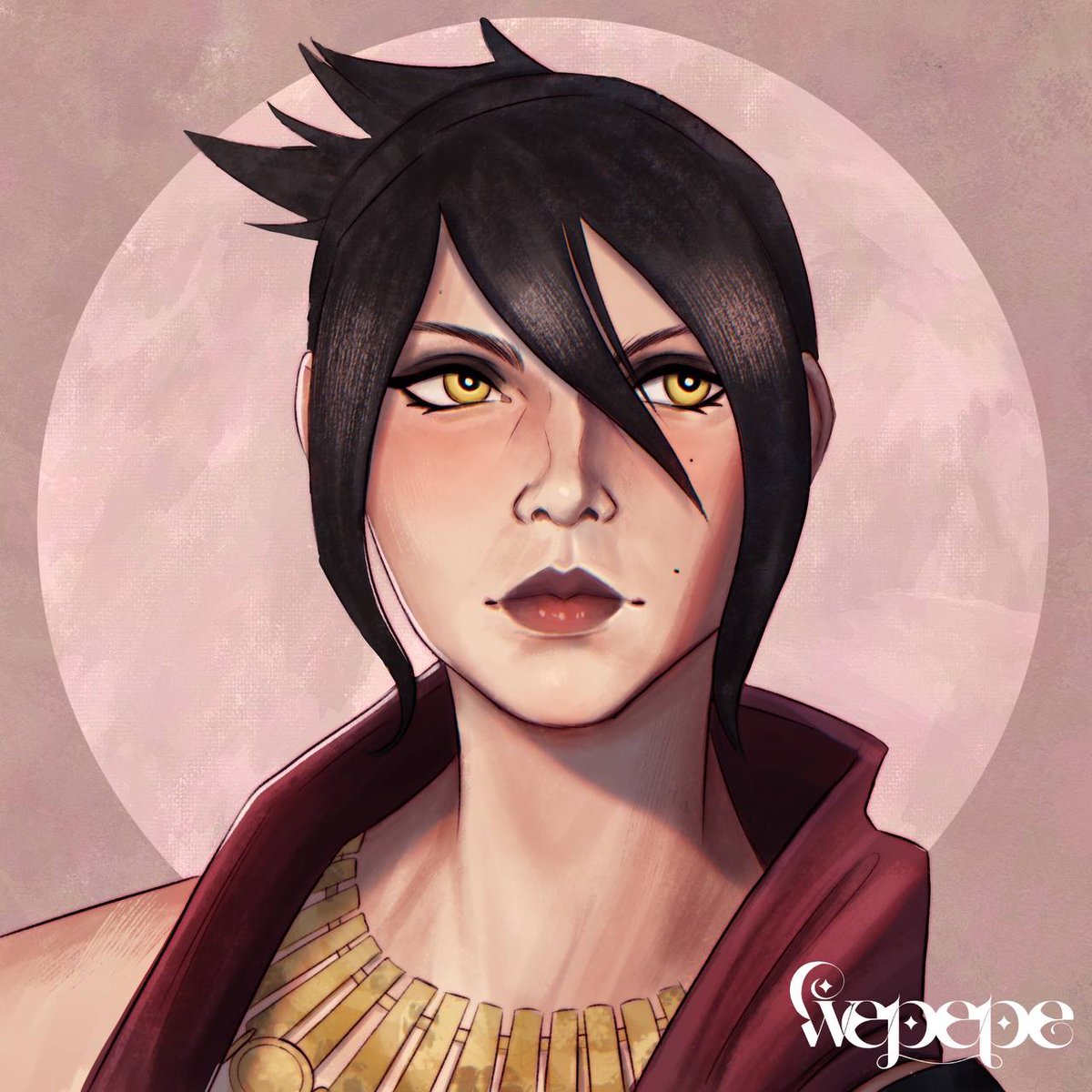 While we're waiting for Dragon Age Dreadwolf, I want to draw every companions. Let's start from DAO. Morrigan. Do you she'll show up again in the next game?
