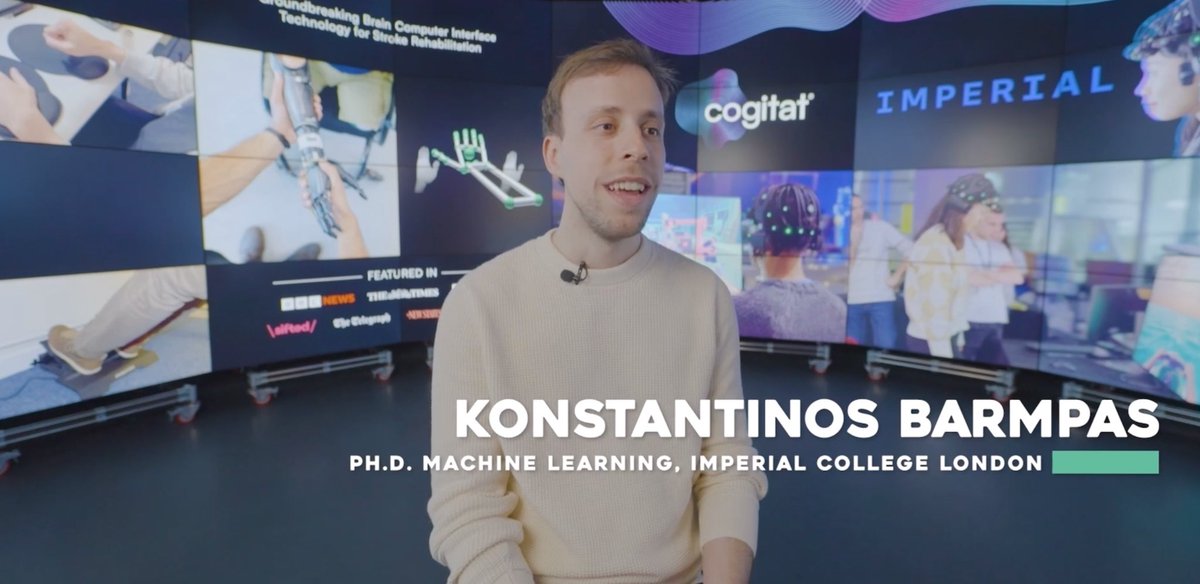 Konstantinos Barmpas (@ntinosbarmpas) on Twitter photo Had the pleasure to showcase our research at <a href="/imperialcollege/">Imperial College London</a> (<a href="/ICComputing/">Imperial Computing</a>) & <a href="/CogitatLtd/">Cogitat</a> in the “Digital Pioneers: Recoding our Future”, a digital series from <a href="/bcs/">BCS, The Chartered Institute for IT</a> and <a href="/cwp_tw/">Content With Purpose</a>. Looking forward to our next step in creating the first industrial-grade #EEG foundation model. 🖥️🧠 Had the pleasure to showcase our research at <a href="/imperialcollege/">Imperial College London</a> (<a href="/ICComputing/">Imperial Computing</a>) & <a href="/CogitatLtd/">Cogitat</a> in the “Digital Pioneers: Recoding our Future”, a digital series from <a href="/bcs/">BCS, The Chartered Institute for IT</a> and <a href="/cwp_tw/">Content With Purpose</a>. Looking forward to our next step in creating the first industrial-grade #EEG foundation model. 🖥️🧠