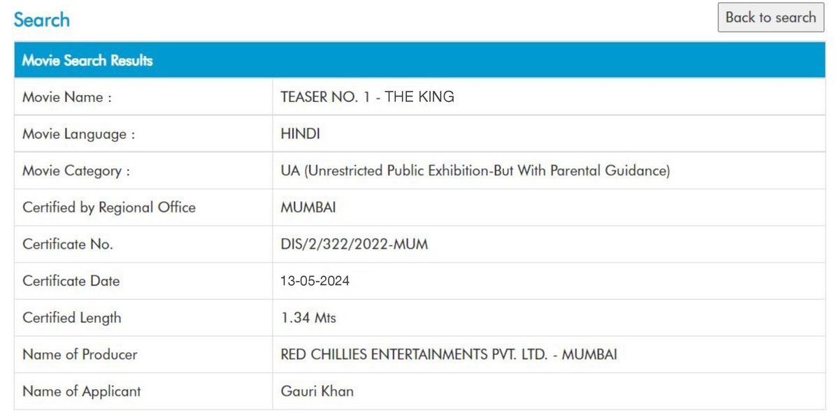 #King announcement soon... 🔥

CBSE censor board pass the teaser. 

#ShahRukhKhan Masss 🔥