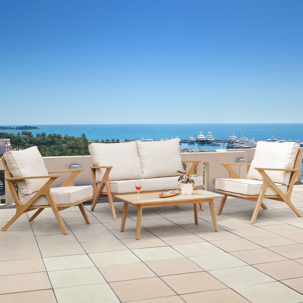 Transform your outdoor space into a paradise with our stunning furniture set from buff.ly/4bpuQu3! Elevate your relaxation game with our top-quality pieces that combine style and durability. Shop now and create your own backyard oasis! #outdoorfurniture #patiofurniture
