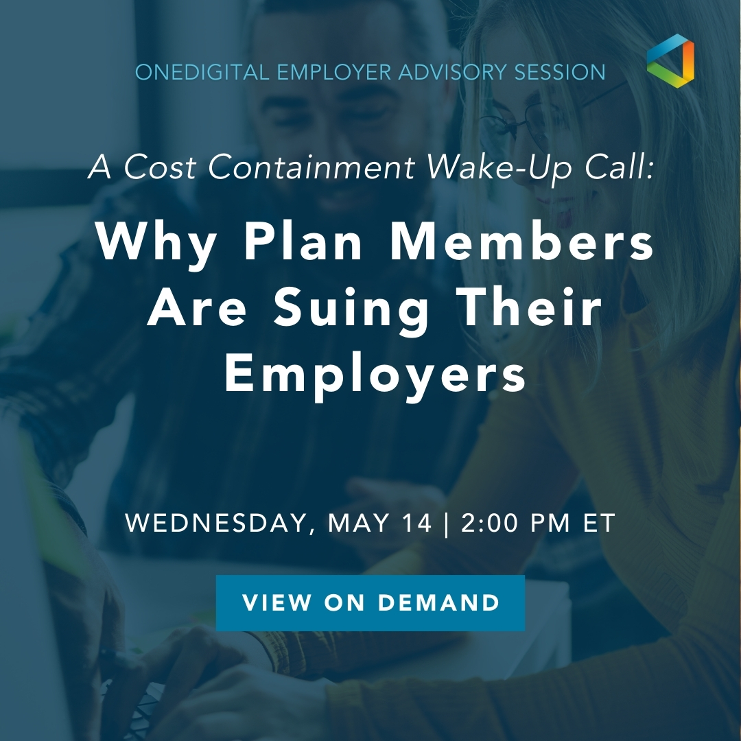 Is your organization vulnerable to health plan fiduciary lawsuits? If you’re not taking active measures to control your plan costs, the answer may be yes. 

Learn more about what’s fueling this new legal trend and how to reduce your risk. 
Save Your Spot: bit.ly/3wwOBkr