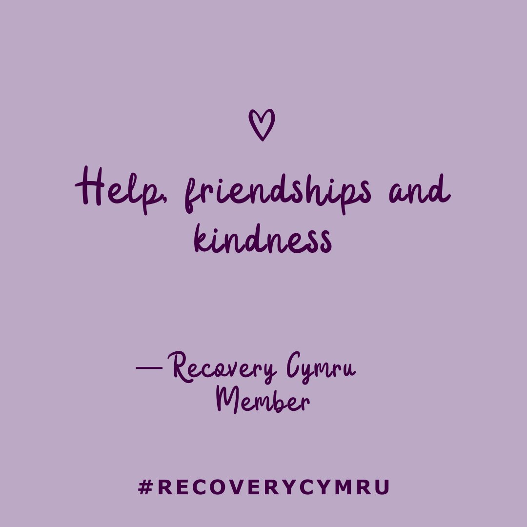 We're here to lend a hand! Whether that means someone to talk to or you want to connect, we've got you covered. Join our community and let's support each other on this journey. Call us or check our website to learn more. You're never alone. #RecoveryCymru #Support #Community