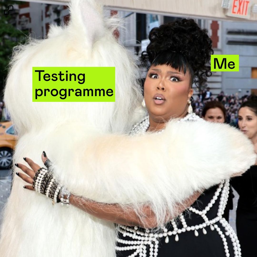 When all tests pass first time 😳 😵‍💫 🤯

I mean... it's great... but what?!

💚
#meme #codingmeme #webdeveloper #softwaredeveloper #softwareengineer #ai #metgala #metgalameme #careerchange #careerswitch #careerchanger #careerswitcher #learntocode #learningtocode #explore #tech