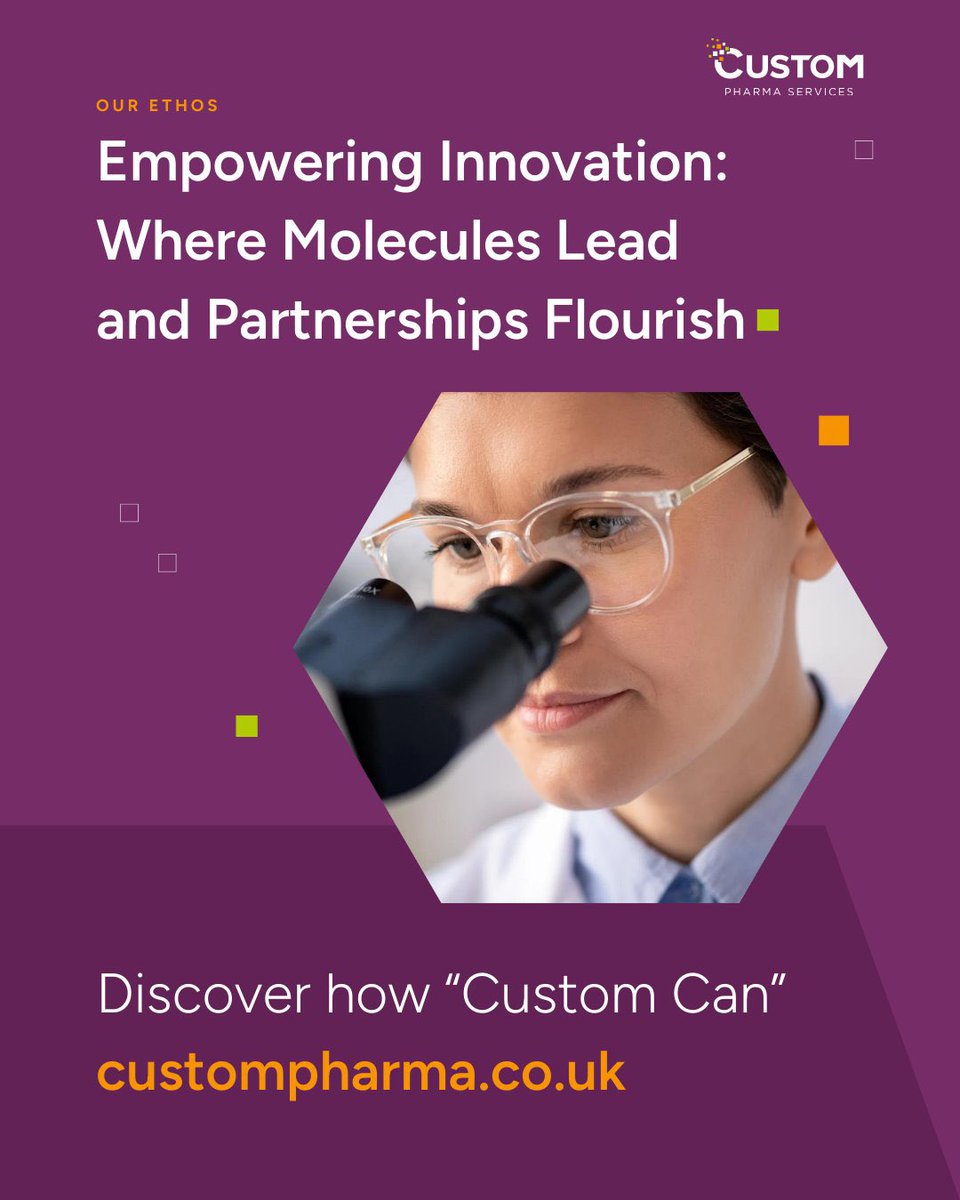CustomPharma's tweet image. Our focus: &apos;molecule first&apos;, collaborating with each client for a true partnership. Custom Pharma Services offers expertise in clinical and commercial pharmaceutical development and manufacturing. #MoleculeFirst #CollaborativeApproach #ClientPartnership